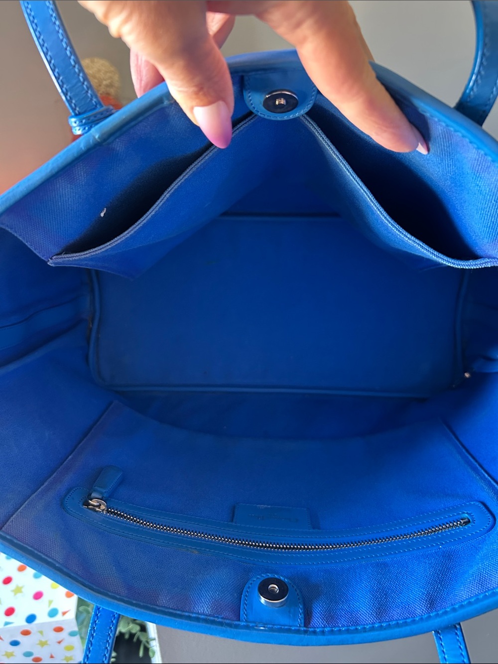 463. Christian Dior Panarea Tote Bag - Picture 10 of 13